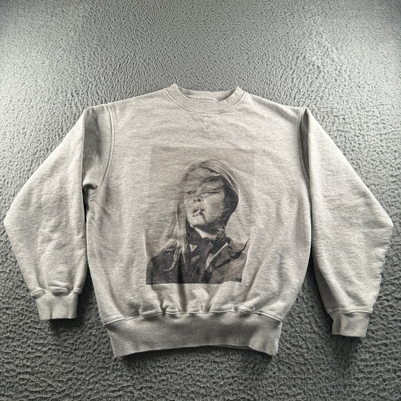 Anine Bing Tops - Anine Bing Ramona Sweatshirt Womens XS Gray Brigitte Bardot Terry O'Neill